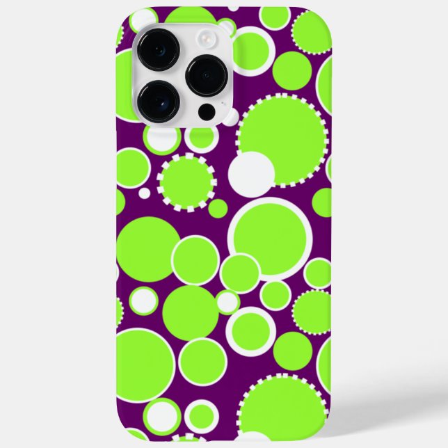 Circles & Dots Case-Mate iPhone Case (Back)