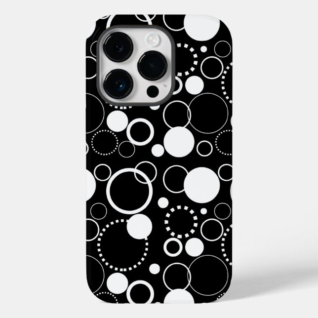 Circles & Dots Case-Mate iPhone Case (Back)