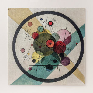 Circles in a Circle - Kandinsky Jigsaw Puzzle