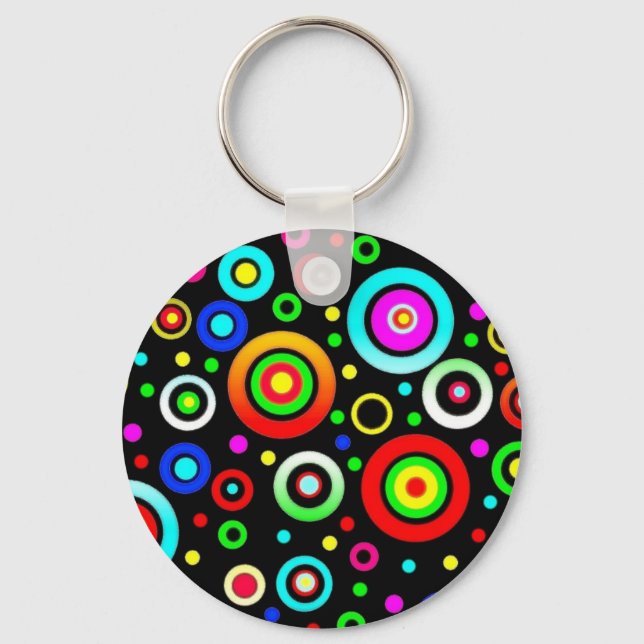 Circles Keychain (Front)