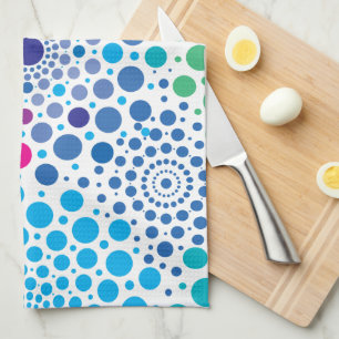Circles Mandala 3 Kitchen Towel