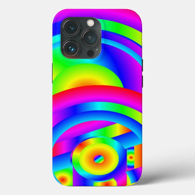 Circles of Colour Case-Mate iPhone Case (Back)