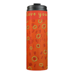 Circles of Life in Love  Thermal Tumbler