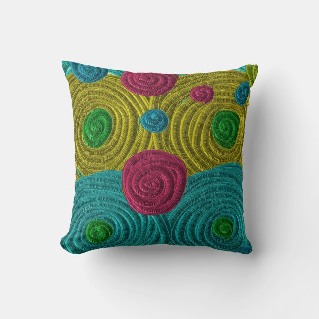 Circles of Opportunity and Change Pillow (Front)