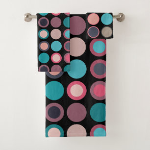 Circles of the Horizon 3   Bath Towel Set