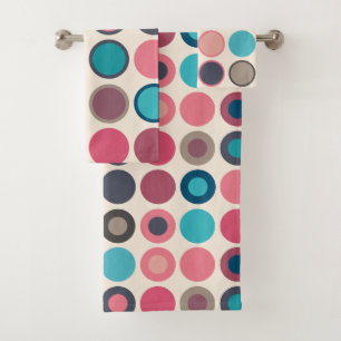 Circles of the Horizon 3  Bath Towel Set