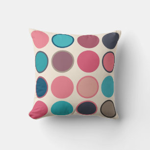 Circles of the Horizon 3 Throw Pillow