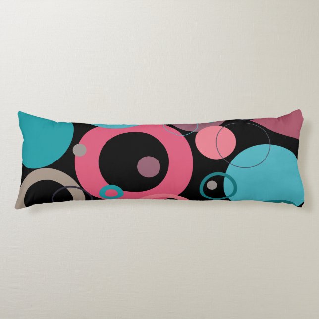 Circles of the horizon   body pillow (Front)