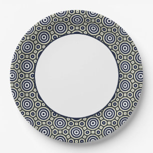 Circles Paper Plate
