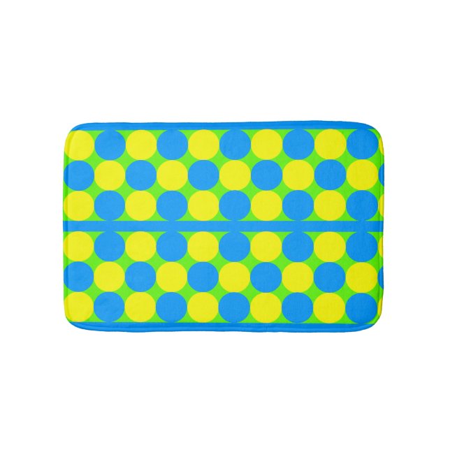 Circles Pattern Bath Mat (Front)