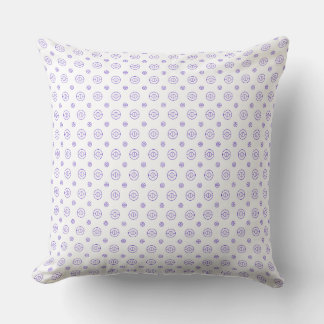 circles pattern design 55 throw pillow