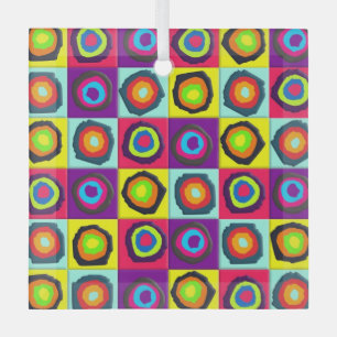 circles pattern   glass ornament