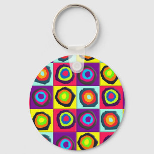 circles pattern   keychain