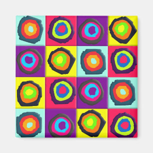 circles pattern magnet