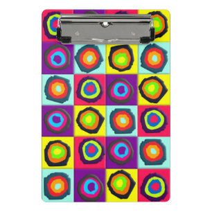 Circles pattern mini clipboard