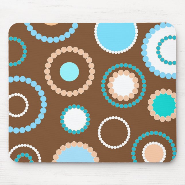 Circles pattern - Mousepad (Front)