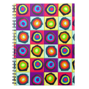 circles pattern notebook