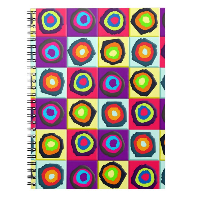 circles pattern notebook (Front)