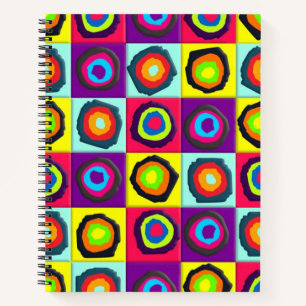 circles pattern notebook