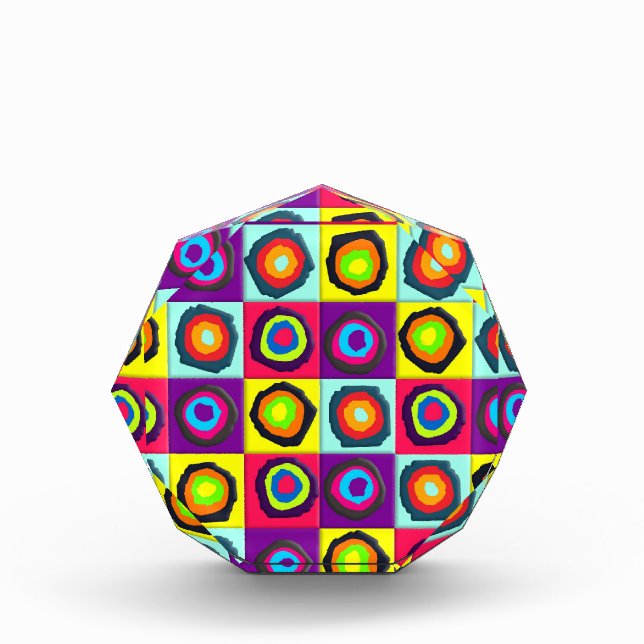 Circles pattern photo block (Front)