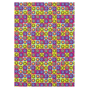 circles pattern tablecloth