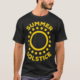 Circles Sun Summer Solstice  T-Shirt