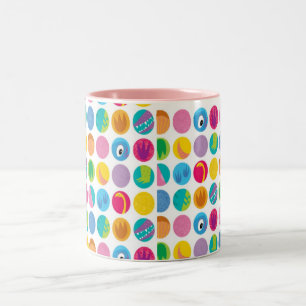 Circles  Two-Tone Mug