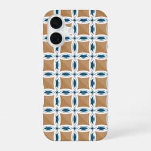 Circles with lens pattern and Diamond iPhone 16 Case