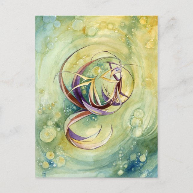 Circles Within Circles Postcard (Front)