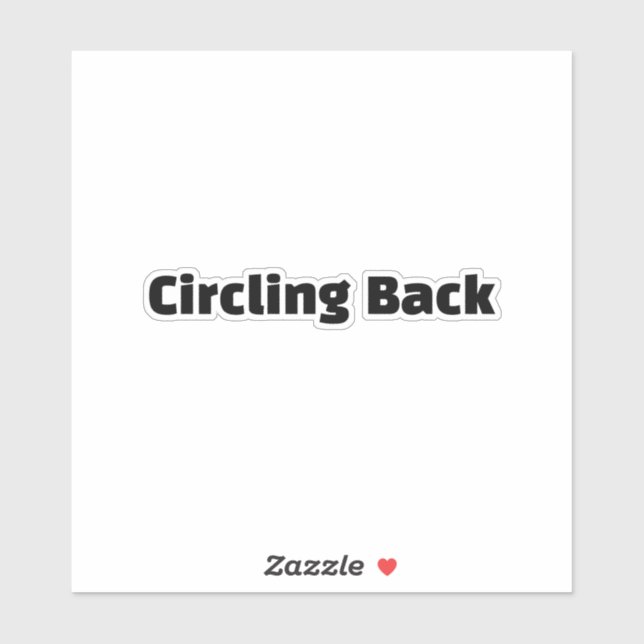 Circling Back (Sheet)