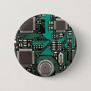 Circuit board 2 inch round button