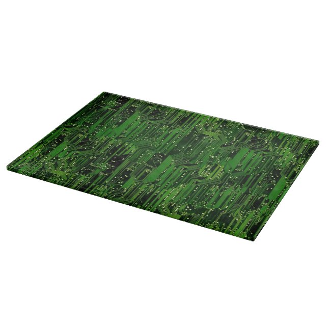 Circuit board background (Corner)