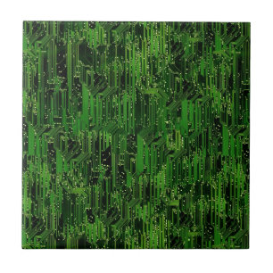 Circuit board background tile