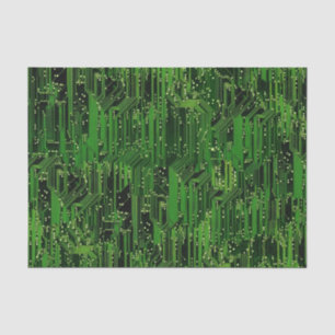 Circuit board background tissue paper