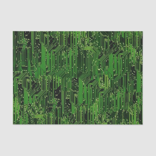 Circuit board background tissue paper (Front)