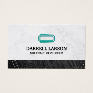 Circuit Board Black Technology Microchip