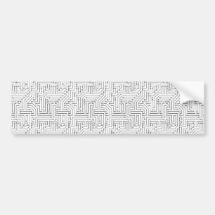 Circuit Board Bumper Sticker