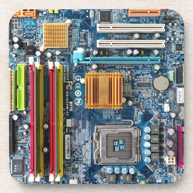 Circuit board coaster (Front)