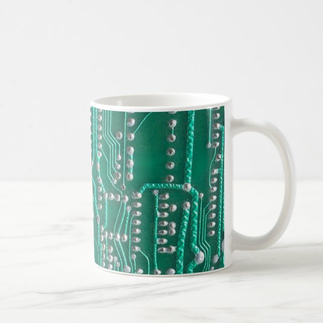 Circuit board coffee mug (Right)