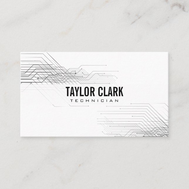 Circuit Board Component Business Card (Front)