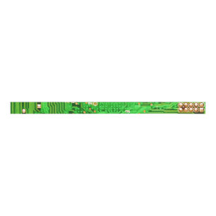 Circuit Board Design Grosgrain Ribbon