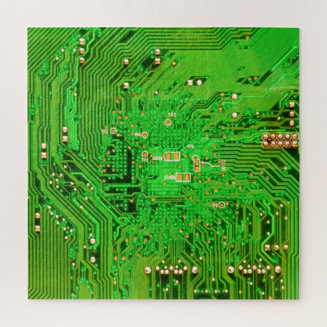Circuit Board Design Jigsaw Puzzle (Vertical)