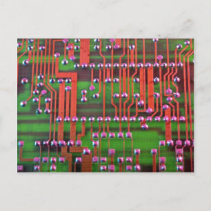 Circuit board design postcard