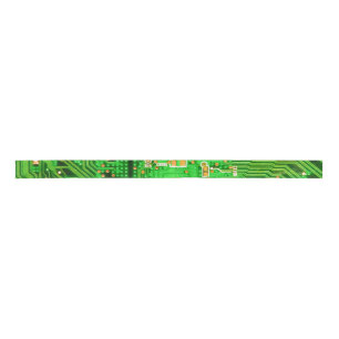 Circuit Board Design Satin Ribbon
