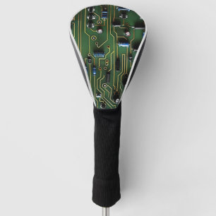 Circuit Board Golf Head Cover