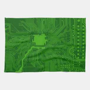 Circuit Board Kitchen Towel