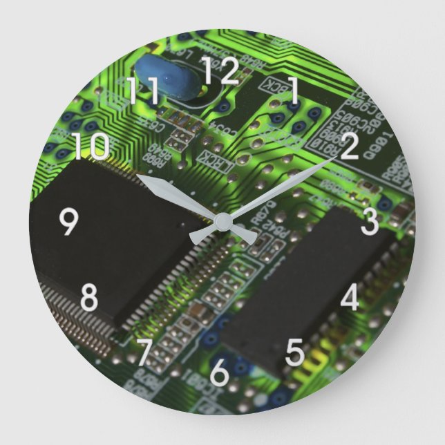 circuit board large clock (Front)