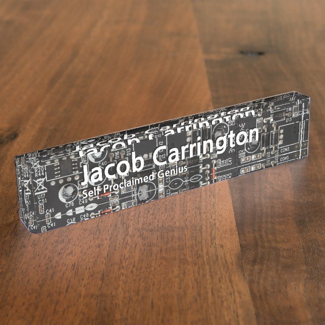 Circuit Board Nameplate (Side)