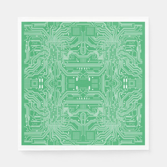 Circuit board napkin (Front)