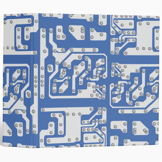 Circuit board pattern binder (Front/Spine)